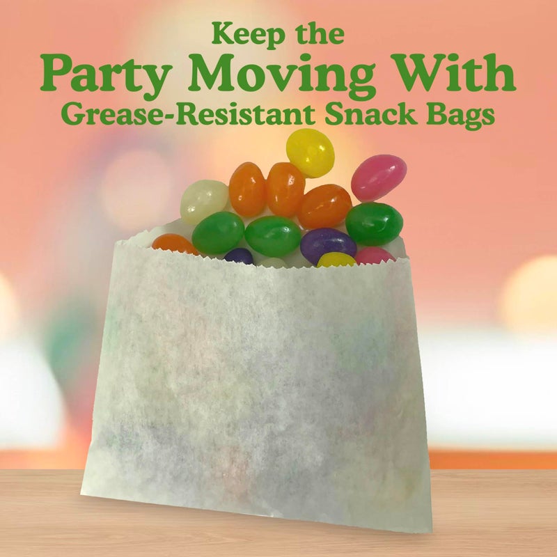Regency Wraps Grease Resistant Serving Bag For Outdoor Entertaining, French Fry Bag, Pack of 50 - Image 5
